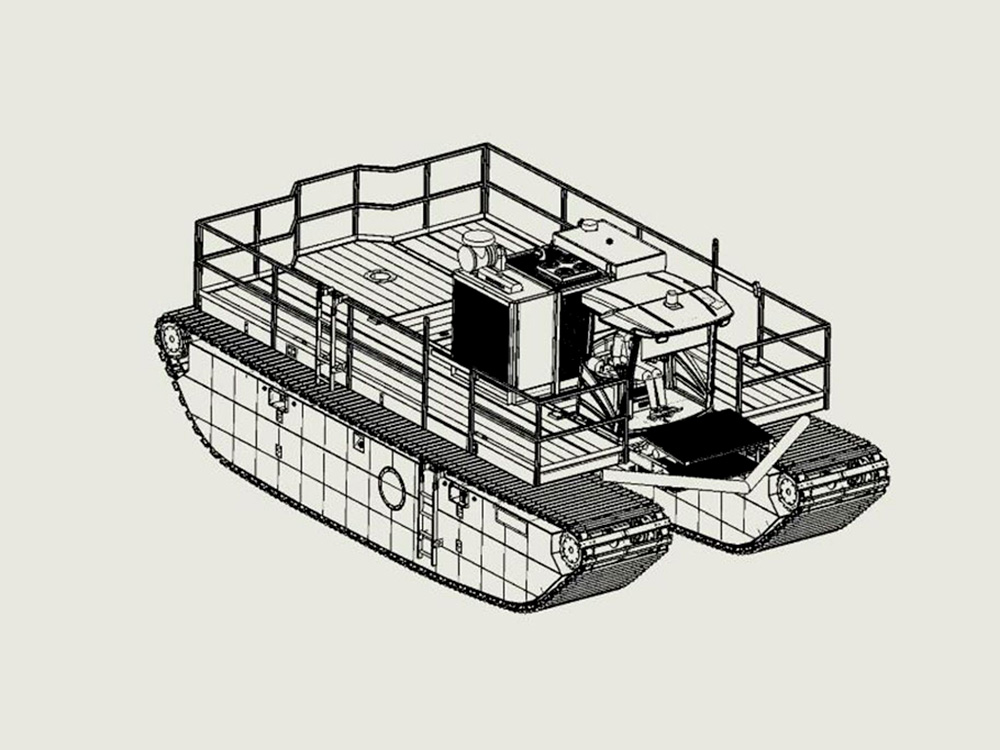 ВЕЗДЕХОДЫ-АМФИБИИ от Dutch Dredgers B.V. ВЕЗДЕХОДЫ-АМФИБИИ от Dutch Dredgers B.V.